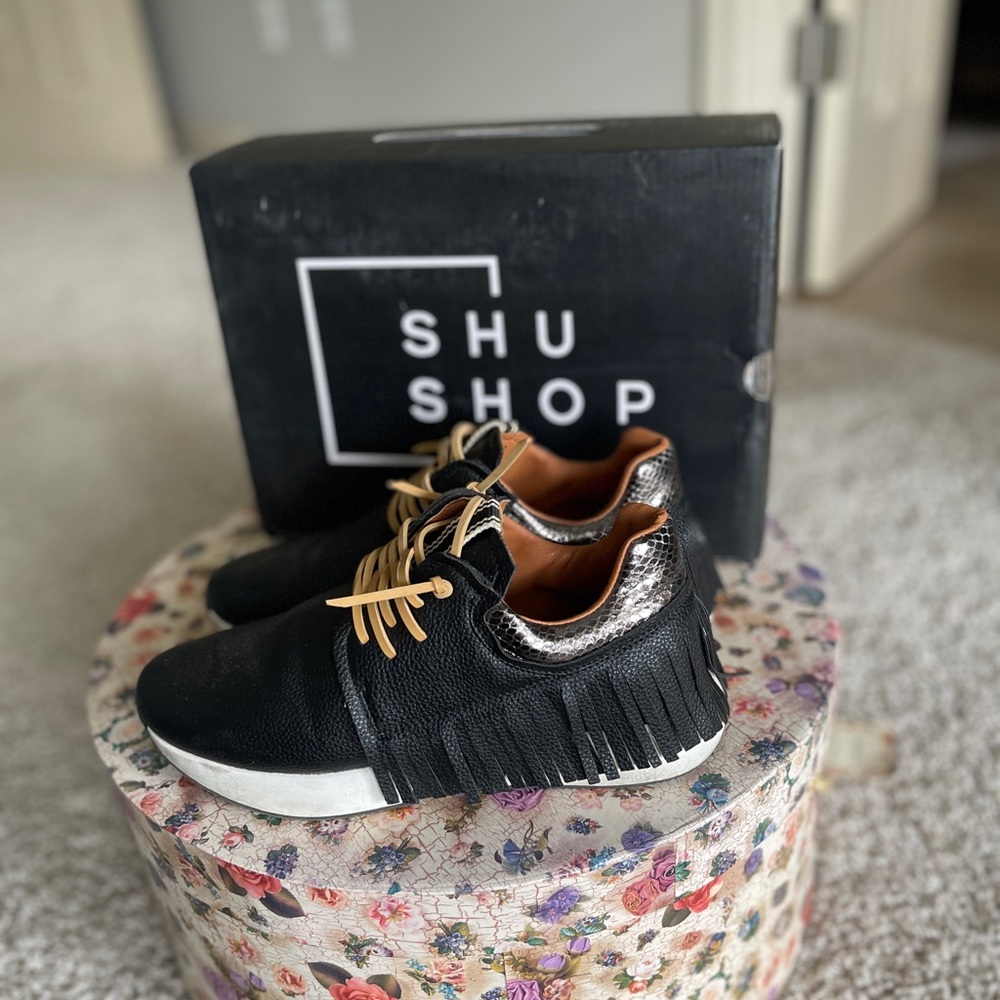 SHU Shop Fringe Sneakers 8